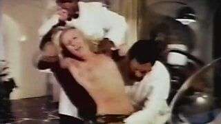 Rich lady gets fucked by her black servants – vintage